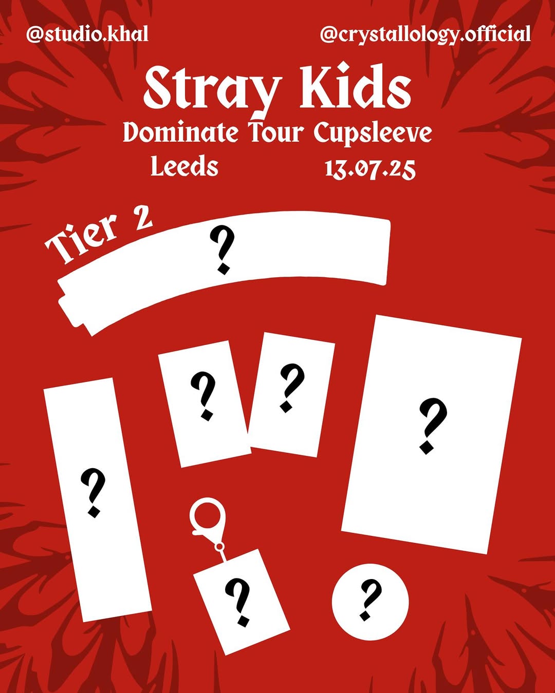 Stray Kids Concert Cupsleeve - LEEDS - Image 3